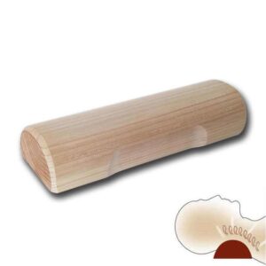 travesseiro de bambu ou madeira